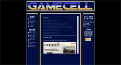 Desktop Screenshot of gamecell.co.uk